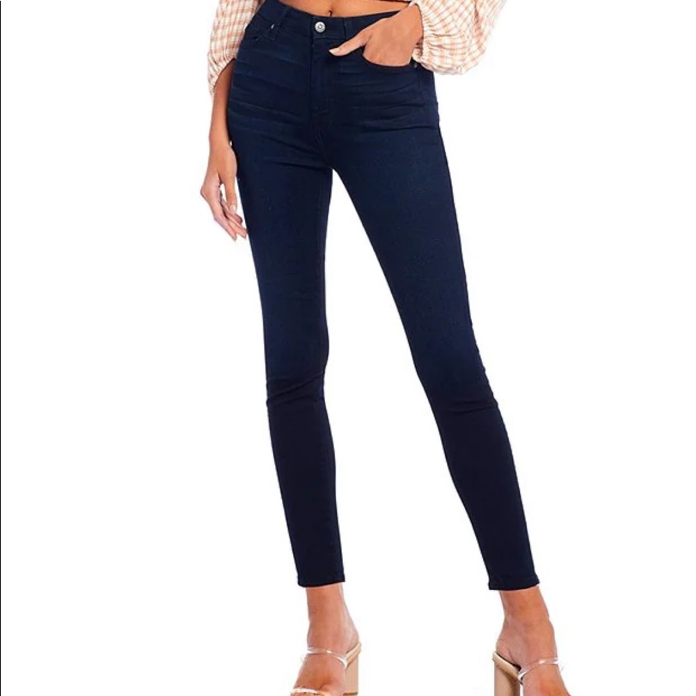 7 For All Mankind High Waist Skinny Jeans